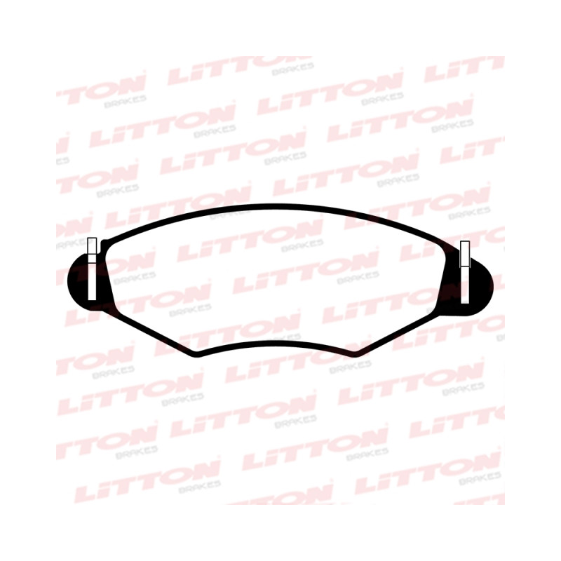 PASTILLAS DE FRENO PARA PEUGEOT 206/207 C/TRABAS DELANTERAS