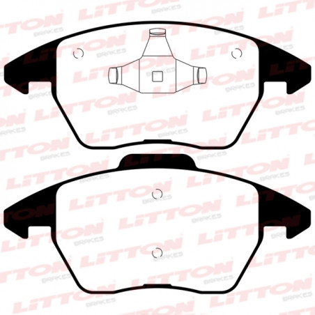 PASTILLAS DE FRENO PARA PEUGEOT 207/308/3008 1.6 THP DELANTERAS