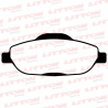 PASTILLAS DE FRENO PARA PEUGEOT 308/408 T/BOSCH DELANTERAS