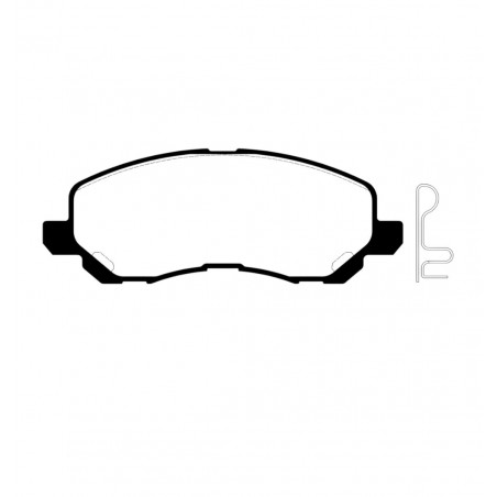 PASTILLAS DE FRENO PARA PEUGEOT 4008/C4 AIRCROSS DELANTERA