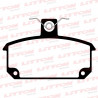 PASTILLAS DE FRENO PARA RENAULT 12 84/94 DELANTERAS