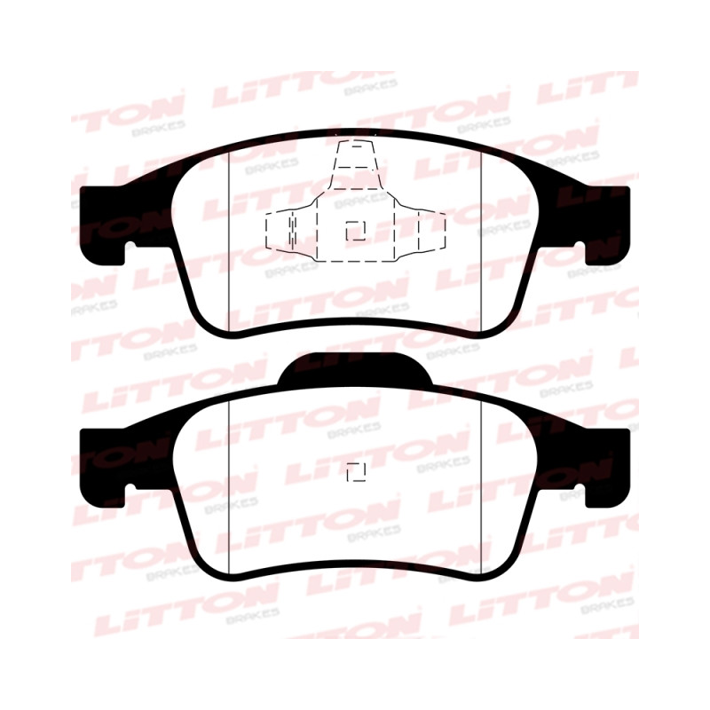 PASTILLAS DE FRENO PARA RENAULT FLUENCE/MEGANE III DELANTERAS