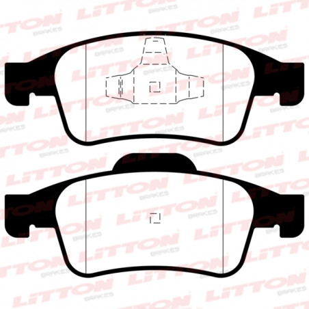 PASTILLAS DE FRENO PARA RENAULT FLUENCE/MEGANE III DELANTERAS