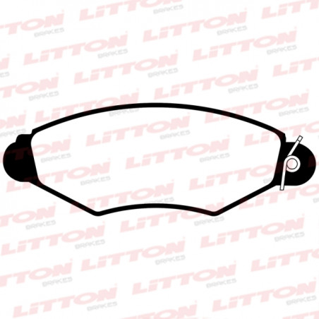 PASTILLAS DE FRENO PARA RENAULT KANGOO 96/08 DELANTERAS