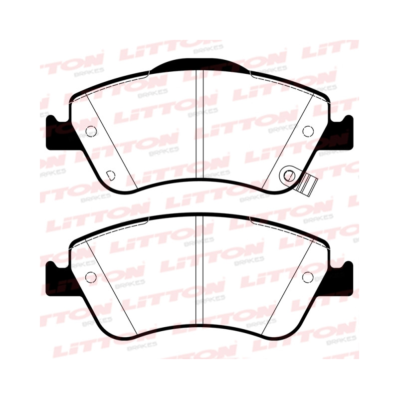 PASTILLAS DE FRENO PARA TOYOTA COROLLA 08/14 DELANTERAS