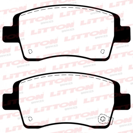 PASTILLAS DE FRENO PARA TOYOTA ETIOS/YARIS DELANTERAS