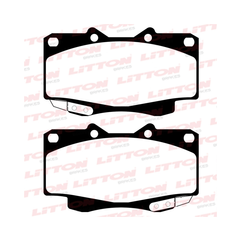 PASTILLAS DE FRENO PARA TOYOTA HILUX 05/09 T/TRW DELANTERAS