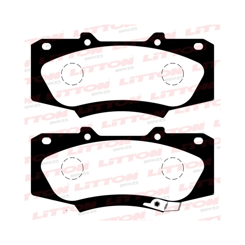 PASTILLAS DE FRENO PARA TOYOTA HILUX 09/15 DELANTERAS