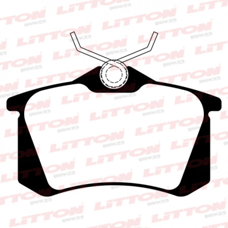 PASTILLAS DE FRENO PARA PEUGEOT 307/308/408/C4 TRASERAS