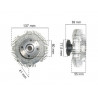 POLEA VISCOSA PARA ISUZU/LUV 3.1 TD