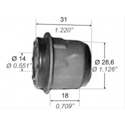 BUJE PARA FIAT 600 60/82...