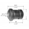 BUJE PARA FORD FOCUS 99/08 PARRILLA DELANTERA PARATRAS.