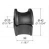 BUJE PARA FORD MONDEO 94/01 BARRA ESTABILIZADORA 20MM