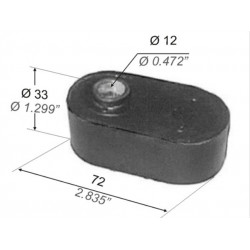 BUJE PARA RENAULT 4/6 PUNTA...